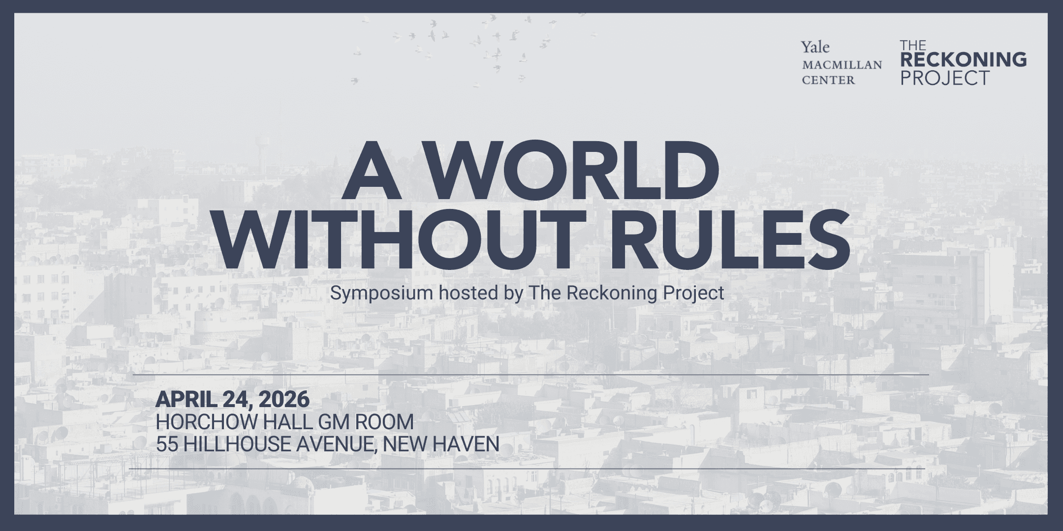 A World Without Rules